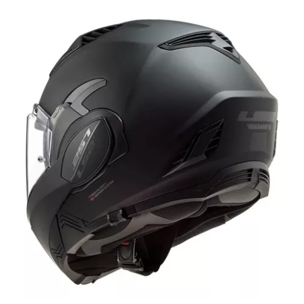 Capacete LS2 FF900 Valiant II - COR: Preto Fosco, TAMANHO: 62