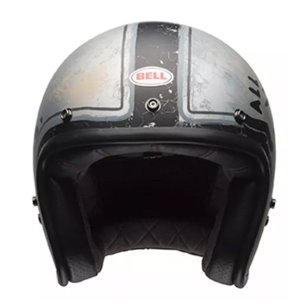 Capacete Bell Custom RSD 74 cinza fosco 56 (ULTIMA PEÇA) COM PEQUENAS AVARIAS S/GARANTIA