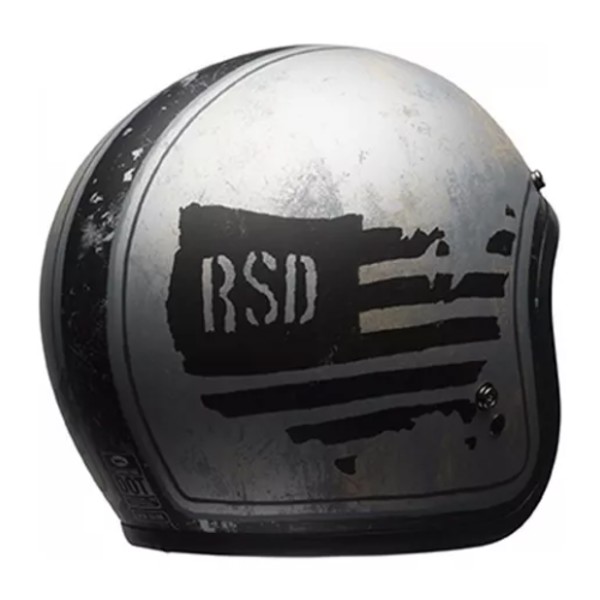 Capacete Bell Custom RSD 74 cinza fosco 56 (ULTIMA PEÇA) COM PEQUENAS AVARIAS S/GARANTIA