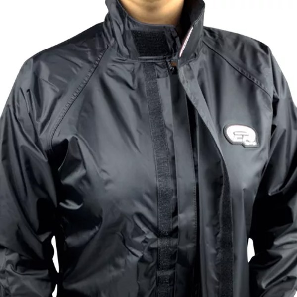 Capa Chuva Feminina California - COR: Preto/Rosa, TAMANHO: P