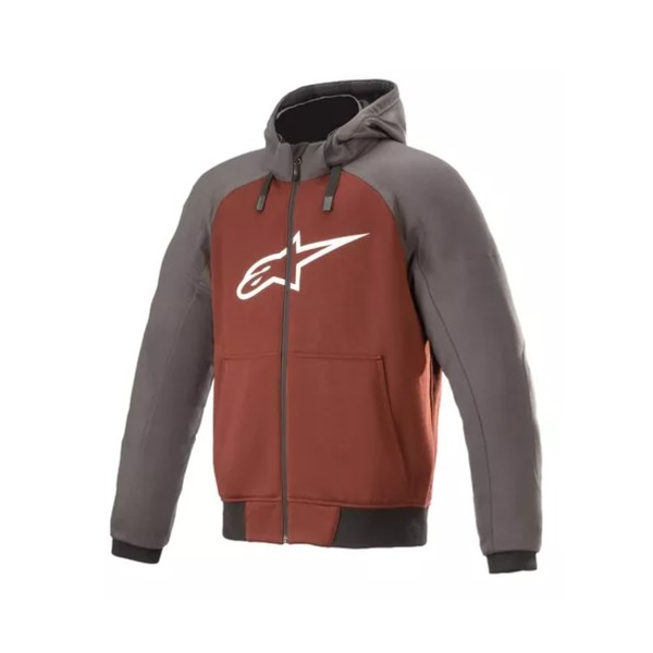 Jaqueta Alpinestars Chrome Sport Hoodie 3XL Cinza/Bergonha ***