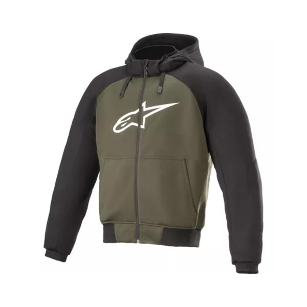 Jaqueta Alpinestars Chrome Sport Hoodie L Preto/Forest