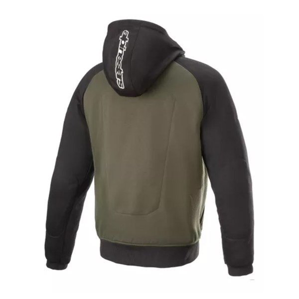 Jaqueta Alpinestars Chrome Sport Hoodie L Preto/Forest