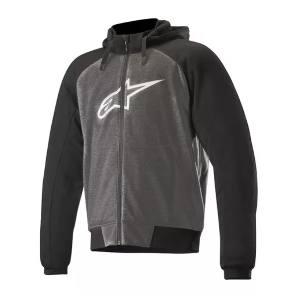 Jaqueta Alpinestars Chrome Sport Hoodie 4XL Antchracite/Preto/Branco