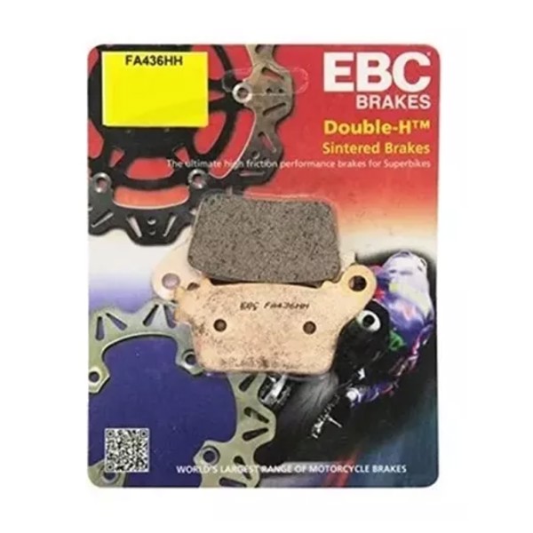Pastilha CB 600 08/... SEM ABS T EBC FA-436HH