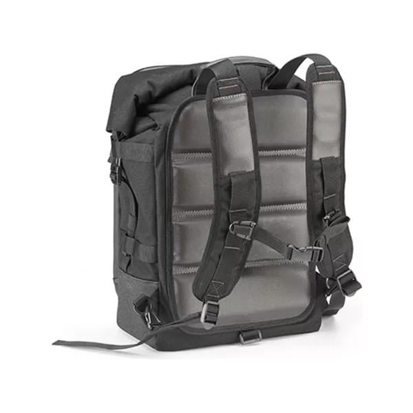 MOCHILA GIVI CONVERSIVEL EM BOLSA ACABAMENTO EM COURO CRM101
