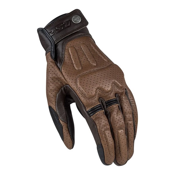 Luva LS2 masculina Rust - COR: Marrom, TAMANHO: 2G