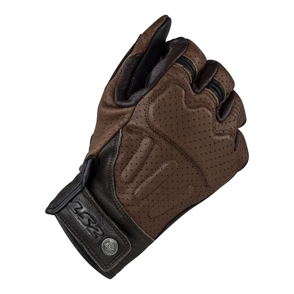 Luva LS2 masculina Rust - COR: Marrom, TAMANHO: 2G