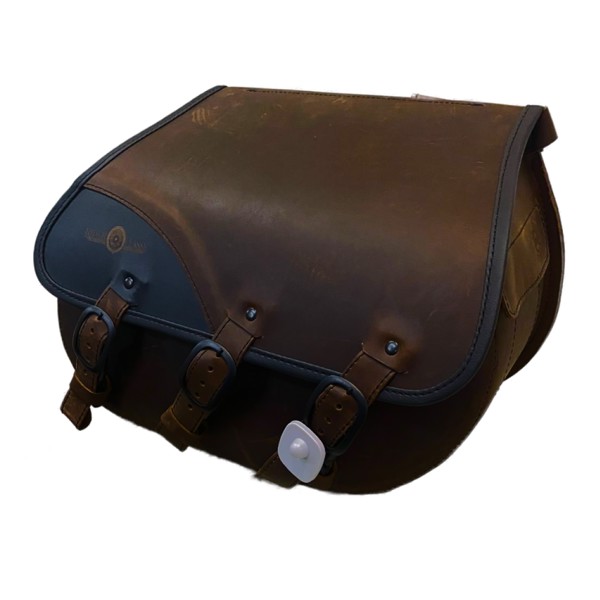 Alforge Lateral RC Médio Liso (011) Par - MARROM