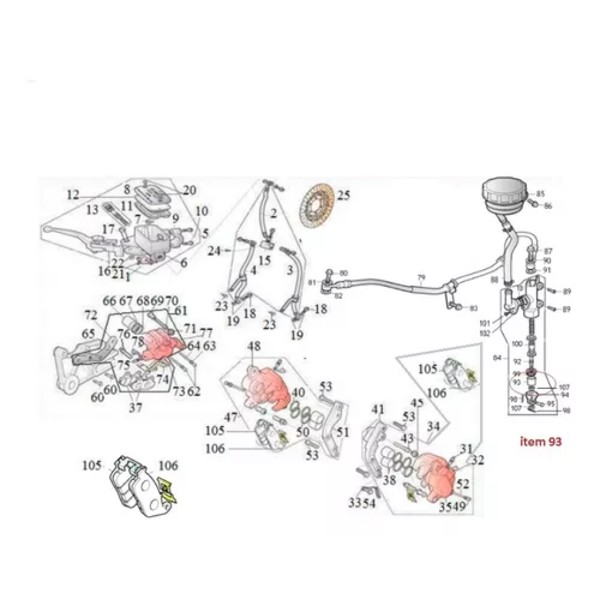 Retentor Pó Horizon 250 / Roadwin 250 Freio Traseiro Original Dafra 01701-U40A-000