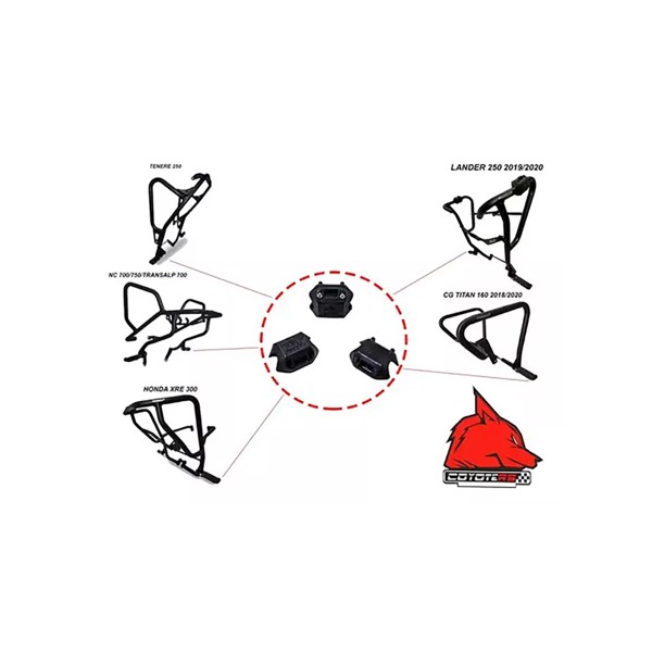 Kit Protetor Motor / Carenagem Coyote