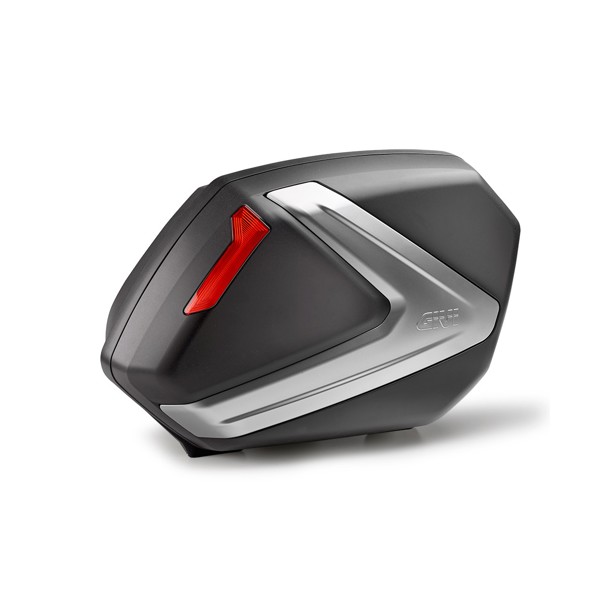 Bau Givi V-37N (prata-vermelho)