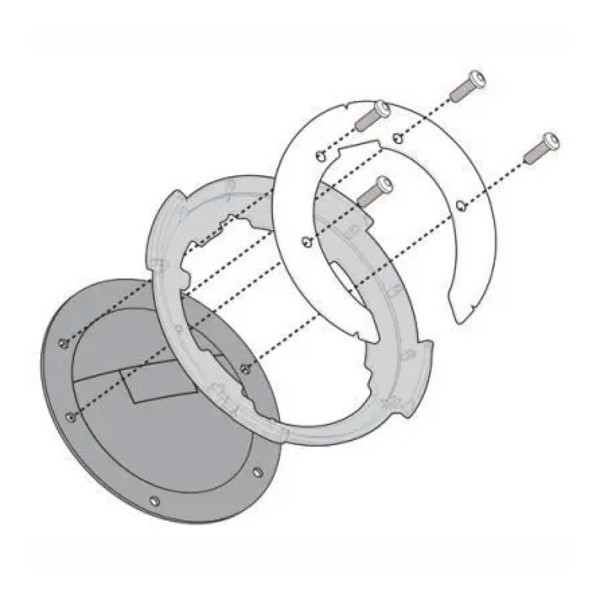 Flange Givi (BF11) MULTSTRADA R1200GS 2014