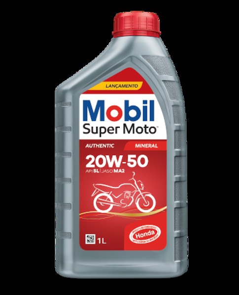 Oleo 4T 20W-50 Mobil JASO MA2 e API SL Mineral