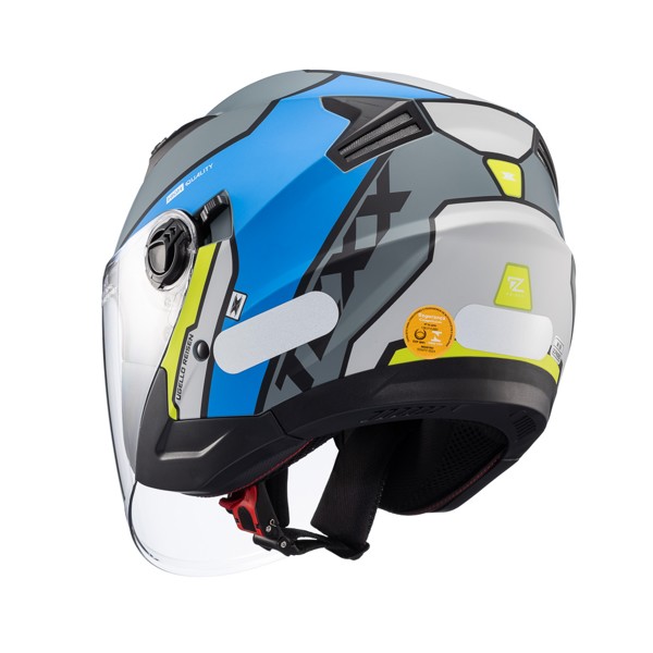 Capacete TEXX aberto