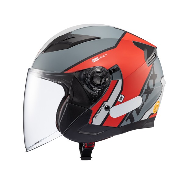 Capacete TEXX aberto