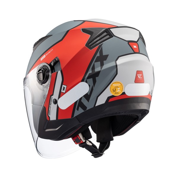 Capacete TEXX aberto