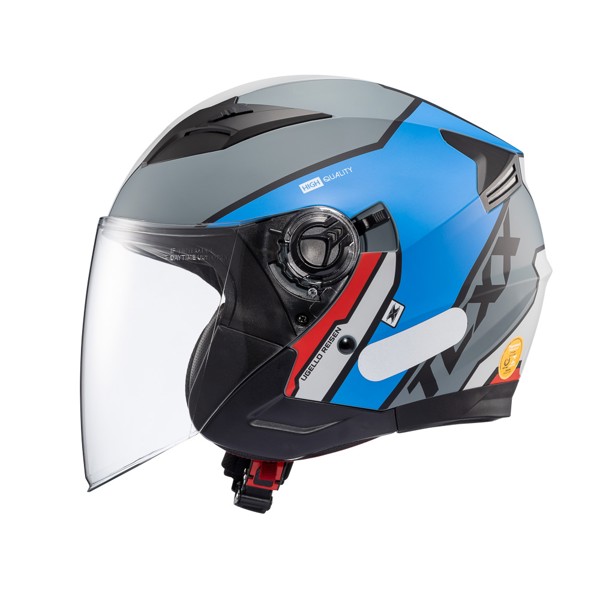 Capacete TEXX aberto