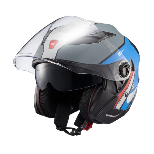 Capacete TEXX aberto