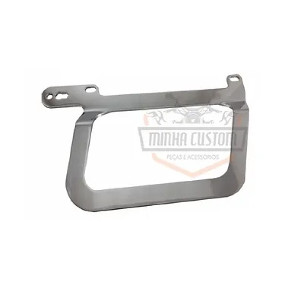 Suporte Alforge Dyna Super Glide sem Prolongador Pisca JJ ALN-1600 Cromado