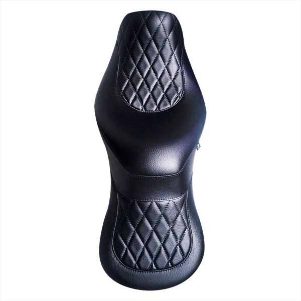 Banco Comfort Vulcan 900 Inteiriço Diamond com Gel Pedrinho 1001464CG Preto