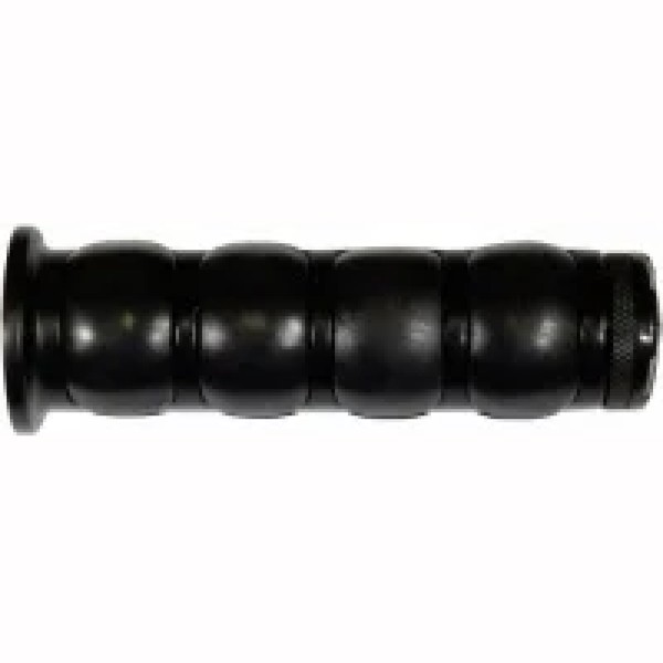 Manopla Custom Touring Preto Ponta Lisa 1" C/ Roldana JP K802 NEOPAK