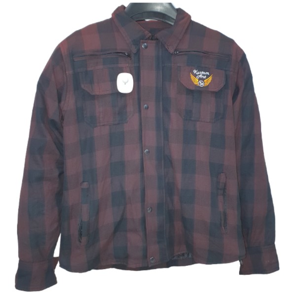 Jaqueta Kustom Art Masculina Com Proteção