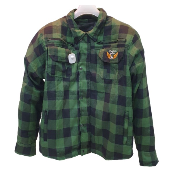 Jaqueta Kustom Art Masculina Com Proteção