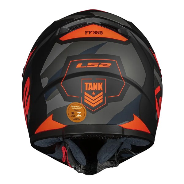 Capacete LS2 FF358 Classic Tank