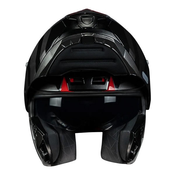 Capacete LS2 FF902 Scope Hamr - COR: Preto/Vermelho, TAMANHO: 64