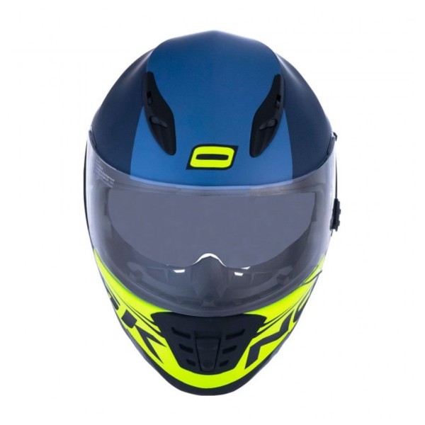 Capacete Norisk FF302 Soul Manty - COR: Azul/Amarelo, TAMANHO: 58
