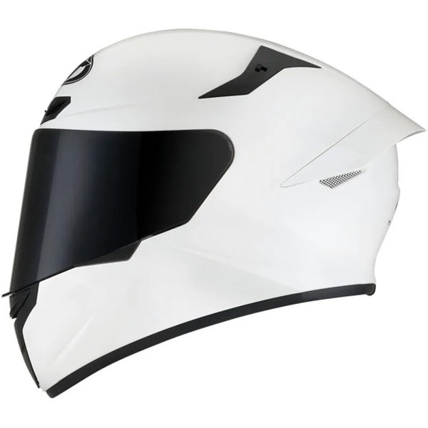 Capacete KYT TT Course Plain - COR: Branco, TAMANHO: 58