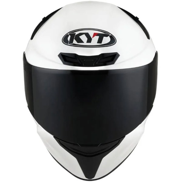 Capacete KYT TT Course Plain - COR: Branco, TAMANHO: 58