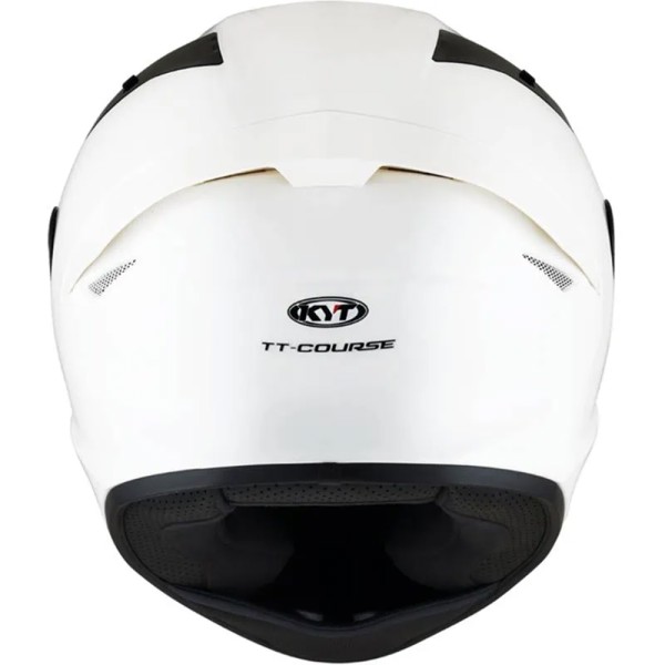 Capacete KYT TT Course Plain - COR: Branco, TAMANHO: 58