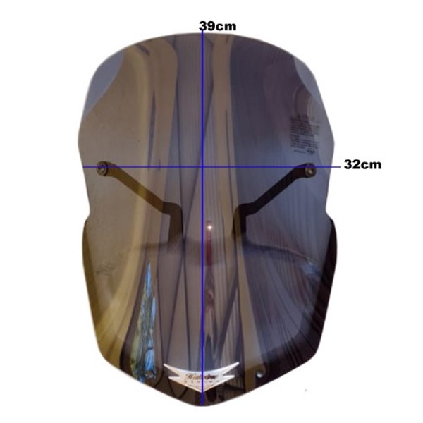 Parabrisa Xre 190 Motovisor 2201 Fume