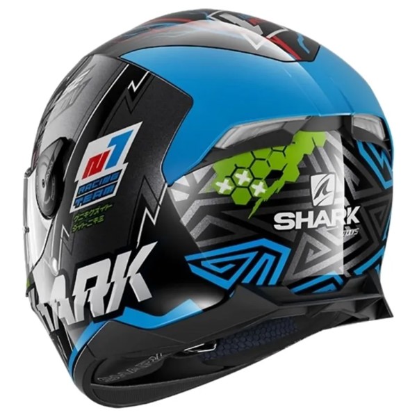 Capacete Shark D-Skwal 2 Noxxys KBG *** - Moby Sport
