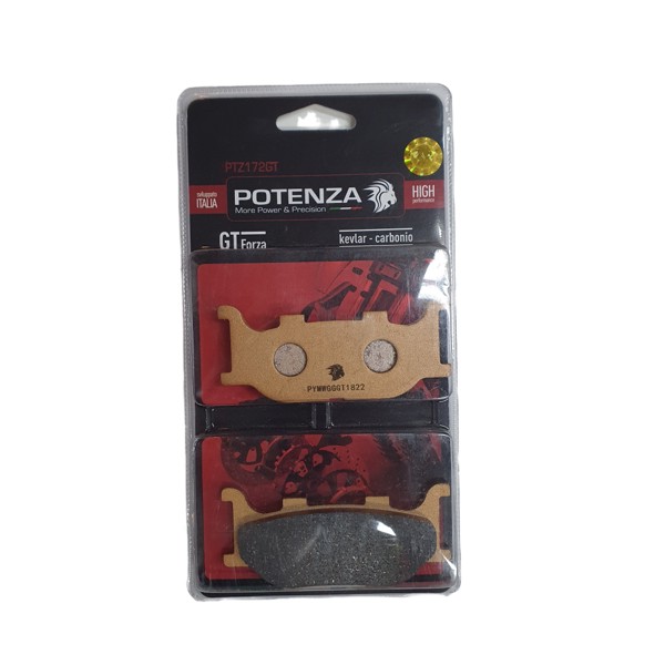 Pastilha PTZ172GT Potenza Carbono - Moby Sport