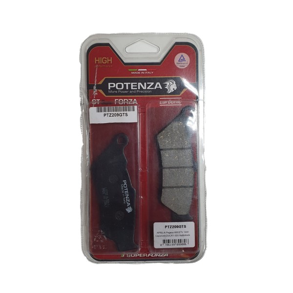 Pastilha PTZ209GTS Potenza Carbono