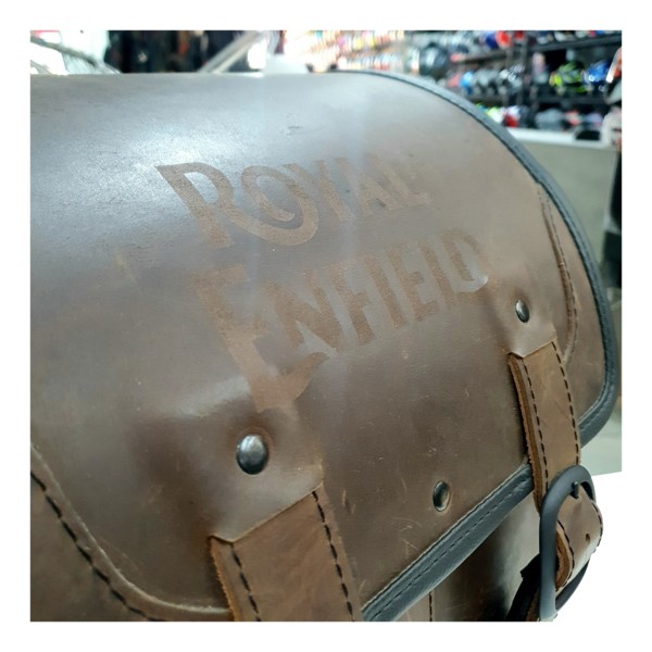 Bolsa Traseira RC 031 Pequena Royal Enfield Marrom