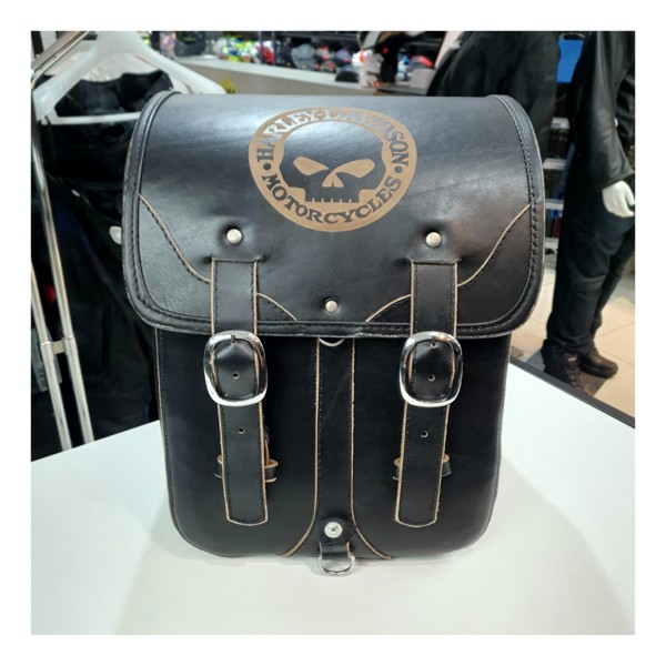 Bolsa RC Traseira Caveira Harley Davidson Pequeno (031) - PRETA