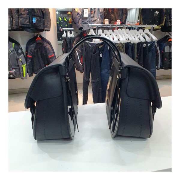 Alforge Lateral RC 010 Médio Liso Par Preto