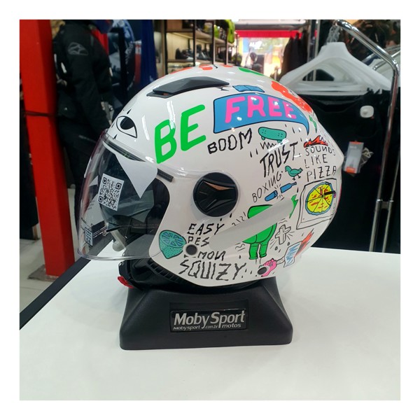 Capacete Norisk Orion SV Free Branco