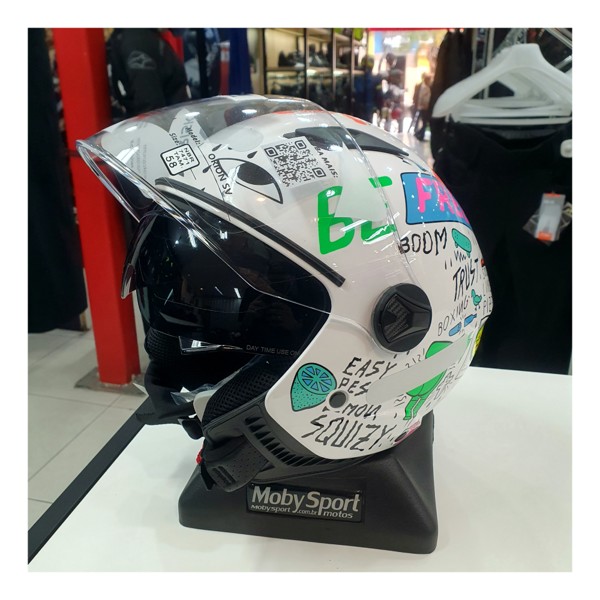 Capacete Norisk Orion SV Free Branco