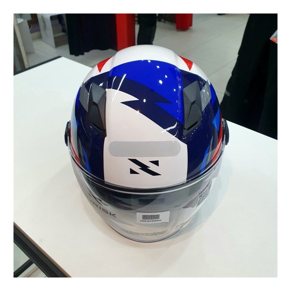 Capacete Norisk Orion SV Denver - Azul / Vermelho - TAMANHO: 56