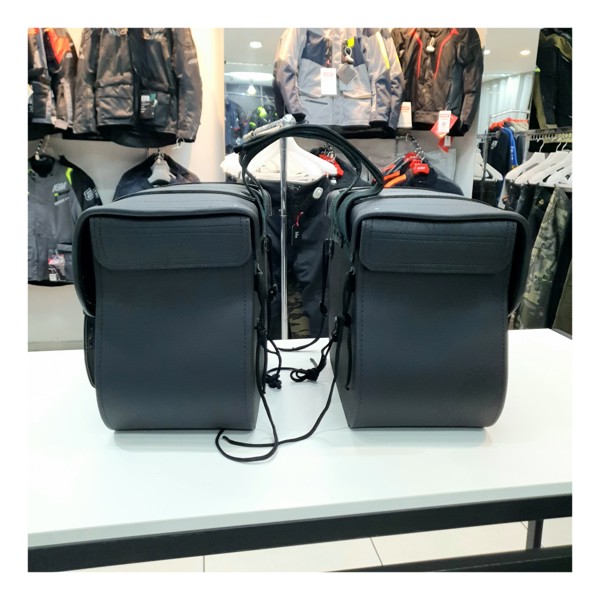 Alforge Lateral Bely Inclinado 16L com Chave Par Preto