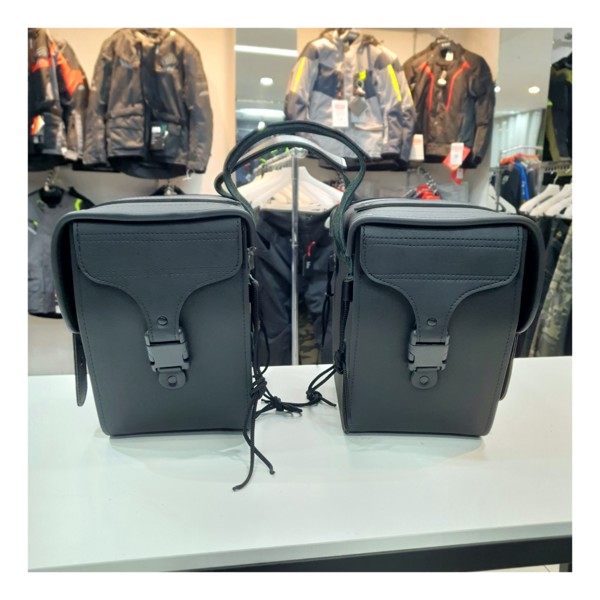 Alforge Lateral Bely Inclinado 16L com Chave Par Preto