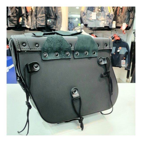 Alforge Lateral Bely Inclinado 16L com Chave Par Preto