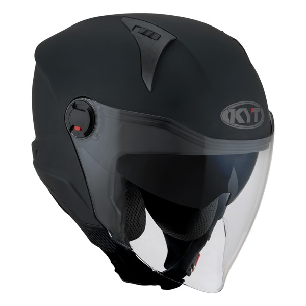 Capacete KYT D-City Plain - Preto Fosco ***