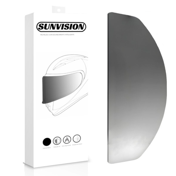 Pinlock Universal Sunvision com Escurecimento de Viseira