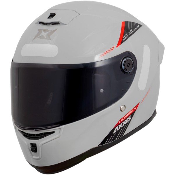 Capacete Axxis Hummer Solid A12 Cinza Brilho | Moby Sport